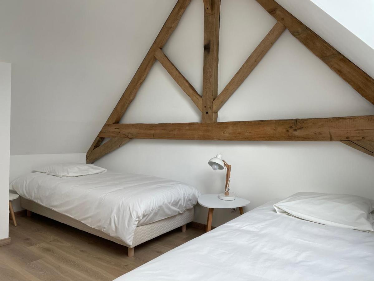 Gite 2 Ferme De La Haute เอสกาลส์ ภายนอก รูปภาพ
