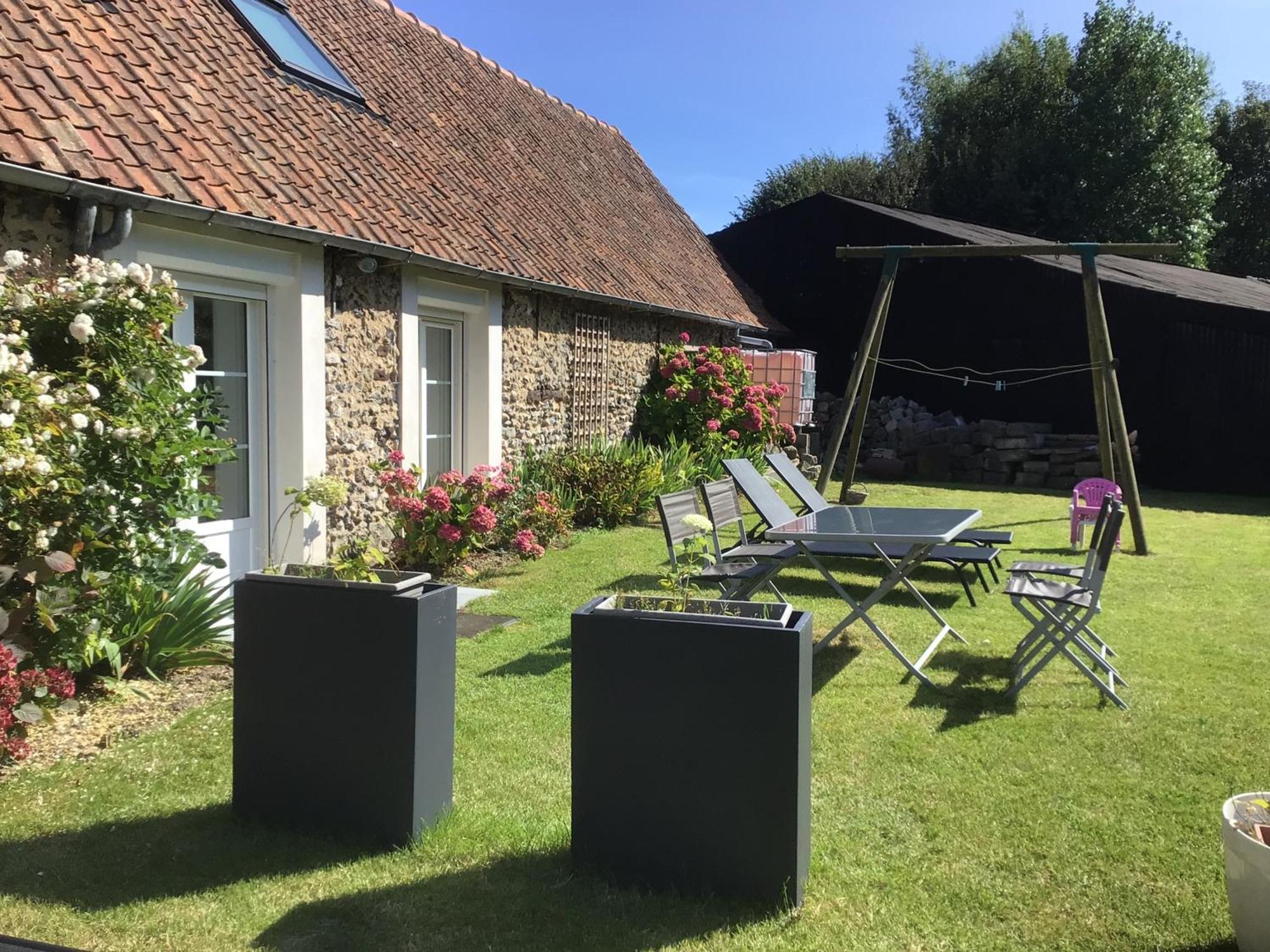 Gite 2 Ferme De La Haute เอสกาลส์ ภายนอก รูปภาพ